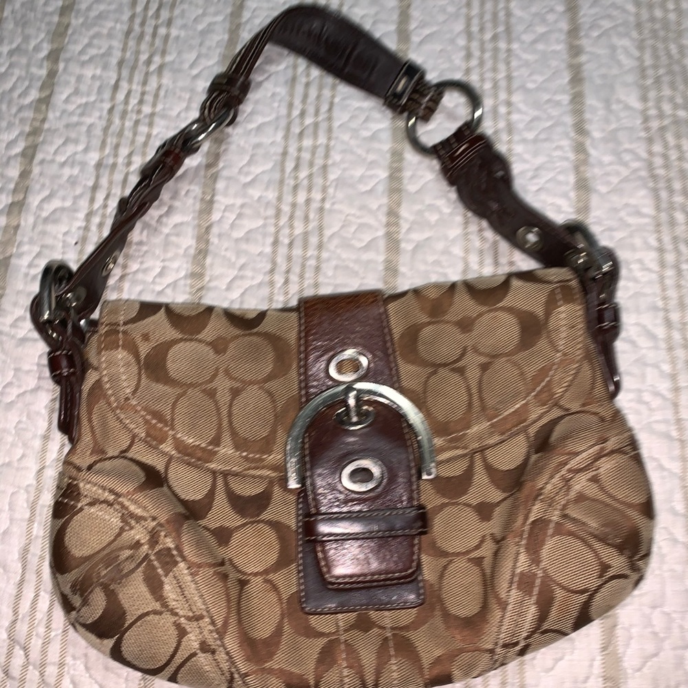 Coach shoulder bag vtg